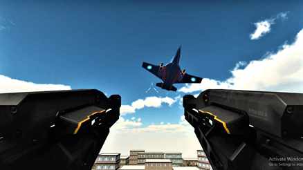 Anti-Aircraft Attack: Modern Jet War